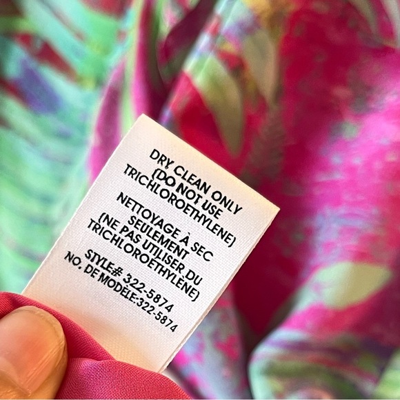 Nanette Lepore 100% Silk Tropical Mini Dress - Picture 9 of 11